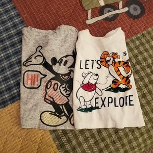 Set of 2 long sleeve toddler shirts